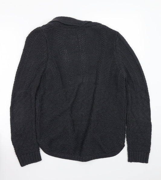 Marks and Spencer Womens Grey   Cardigan Jumper Size 8