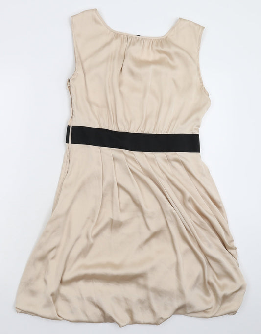 H&M Womens Beige   Mini  Size 12