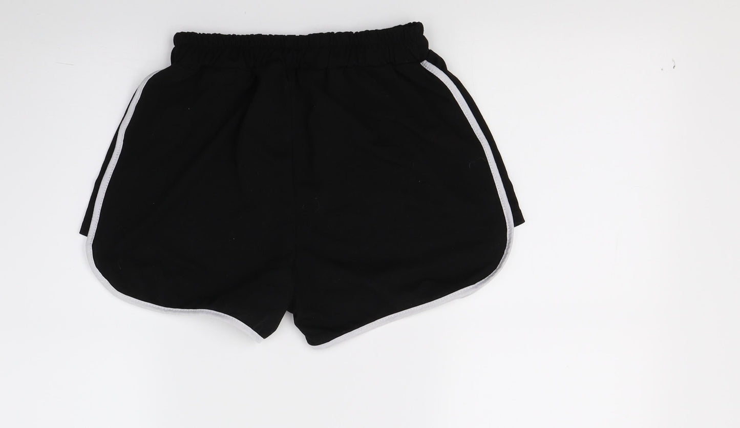 Preworn Womens Black   Cut-Off Shorts Size S