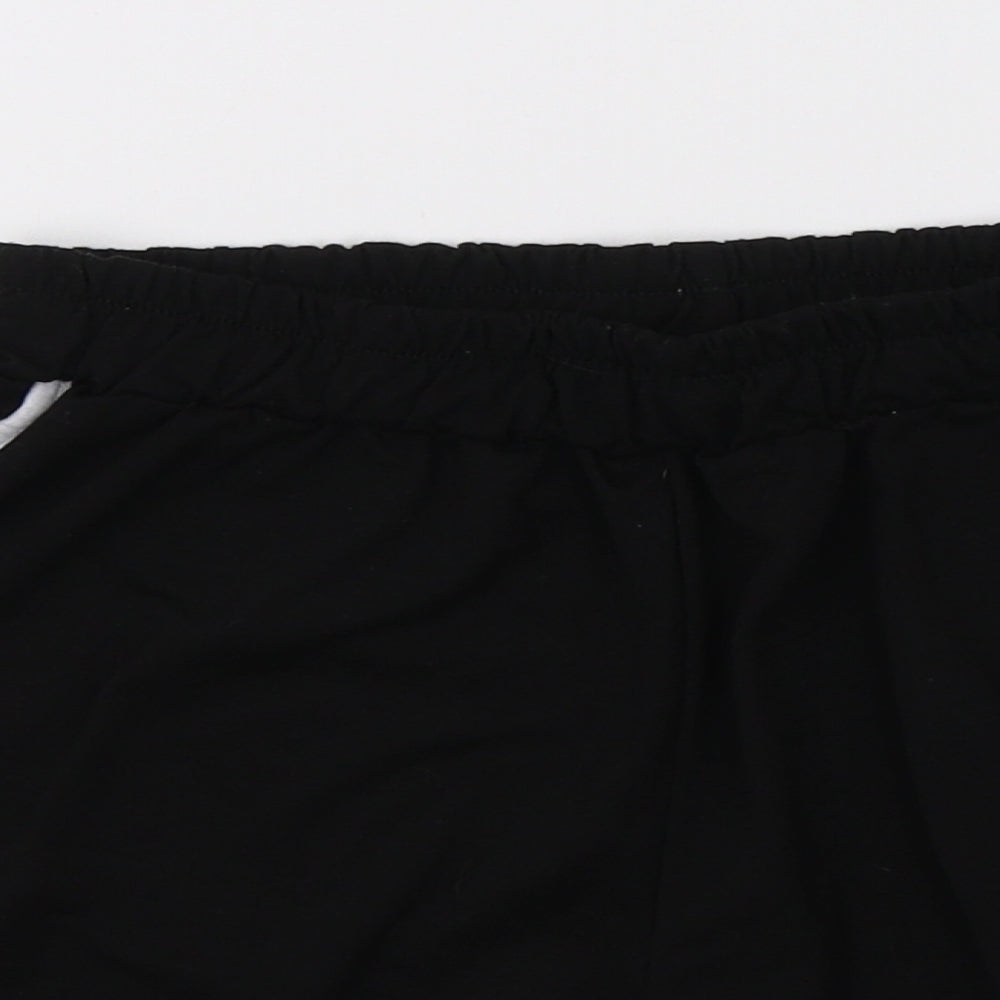 Preworn Womens Black   Cut-Off Shorts Size S