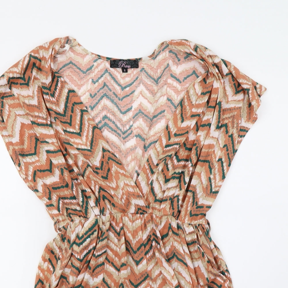 Rare Womens Brown   Shorts One-Piece Size 8