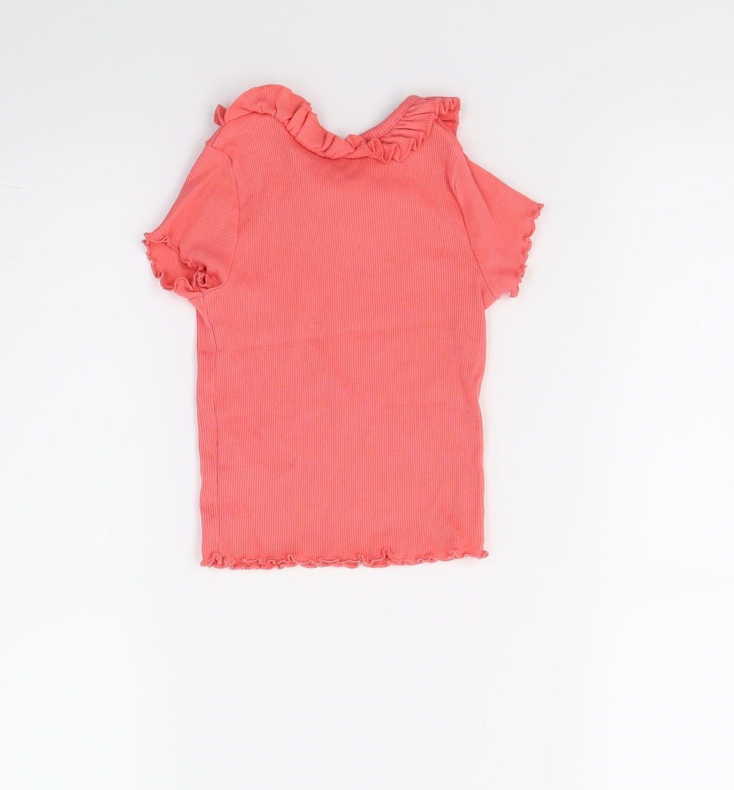 George Girls Red   Basic T-Shirt Size 2 Years