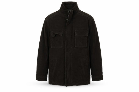 Preworn Mens Brown   Overcoat Coat Size L