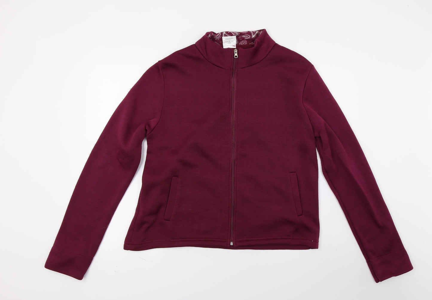 Anne De Lancay Womens Red   Jacket Coat Size M
