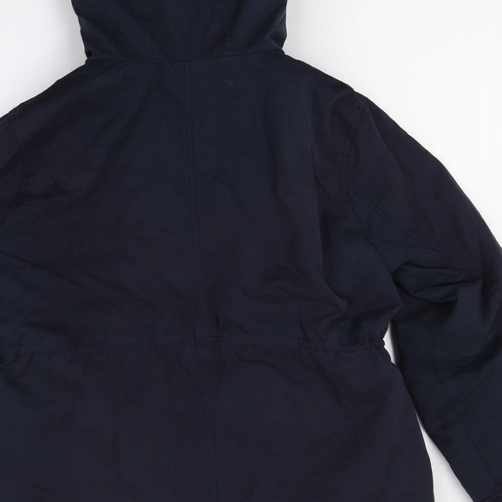New Look Womens Blue   Overcoat Coat Size 12