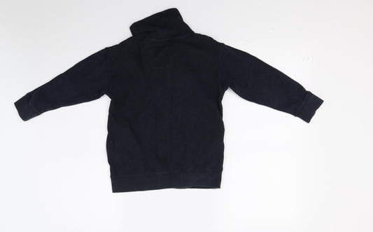 Matalan Boys Blue   Henley Sweatshirt Size 6 Years