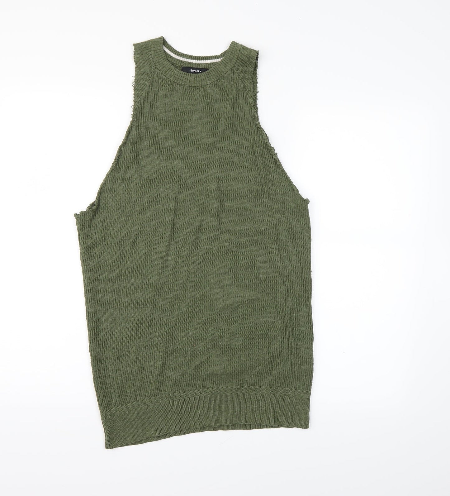 Bershka Womens Green   Jumper Dress  Size S