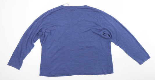 Bonmarché Mens Blue   Pullover Jumper Size XL