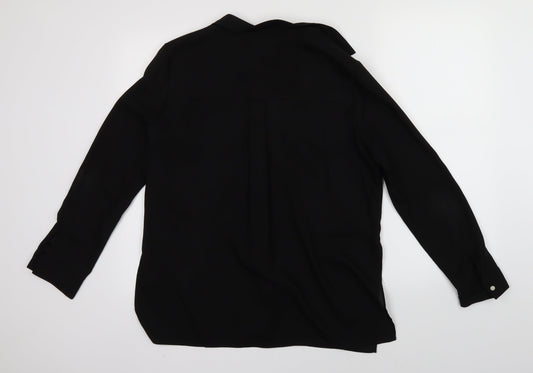 Topshop Womens Black   Cardigan Jumper Size 10