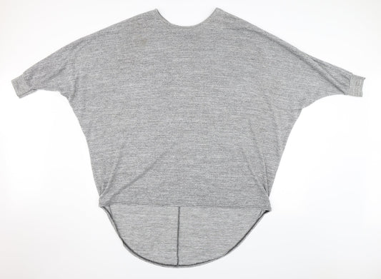 Ladies Look Womens Grey   Pullover Jumper One Size