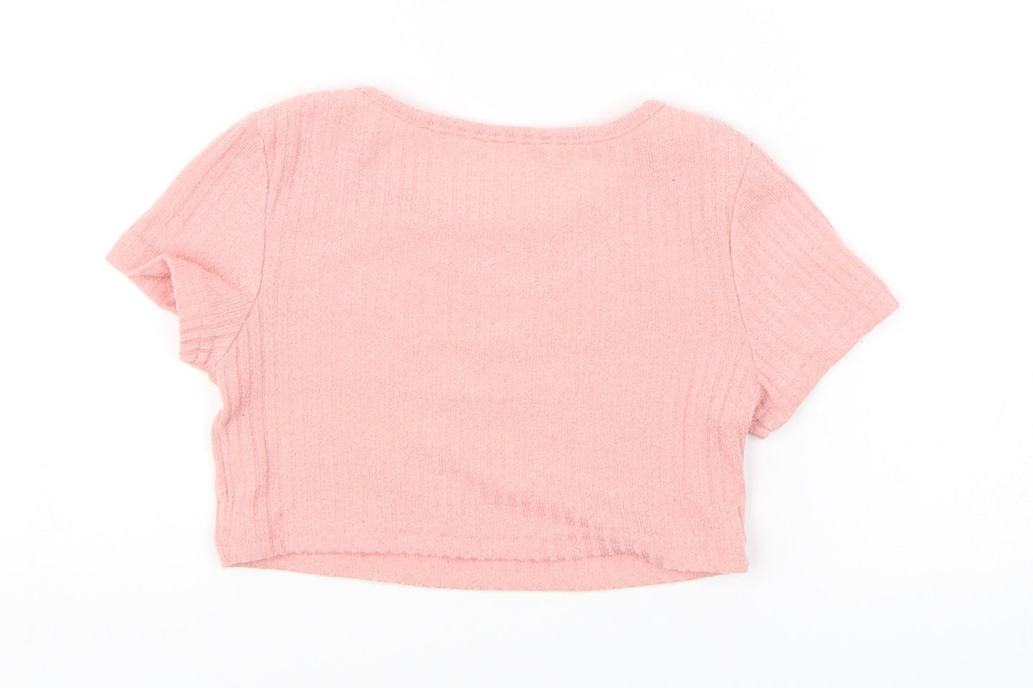 SheIn Girls Pink   Basic T-Shirt Size 7 Years