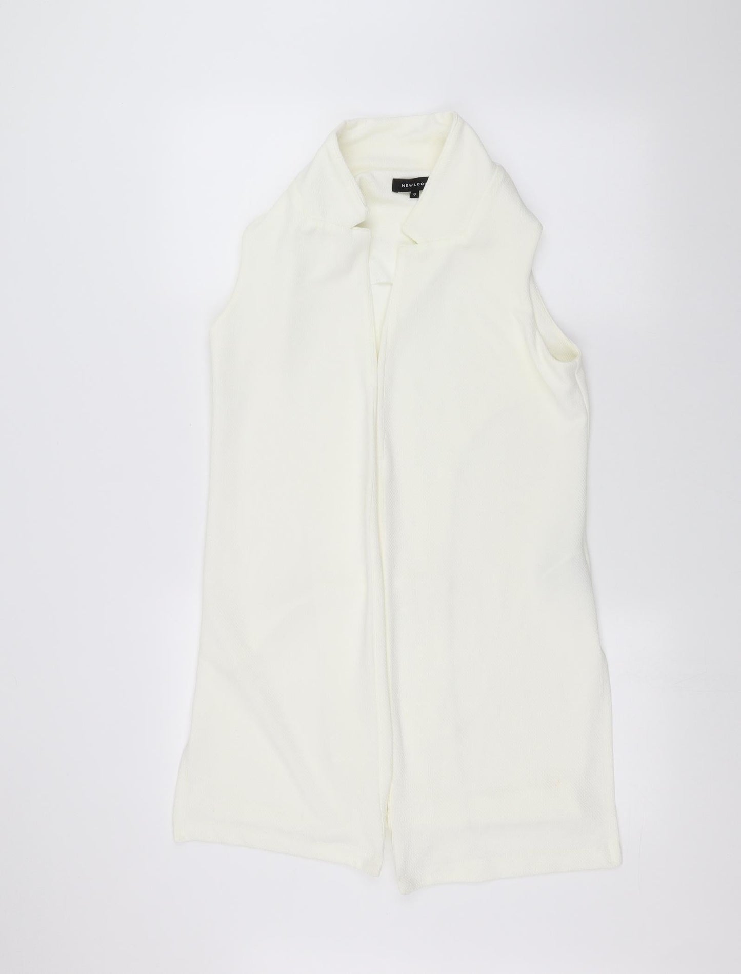 New Look Womens White   Jacket  Size 8