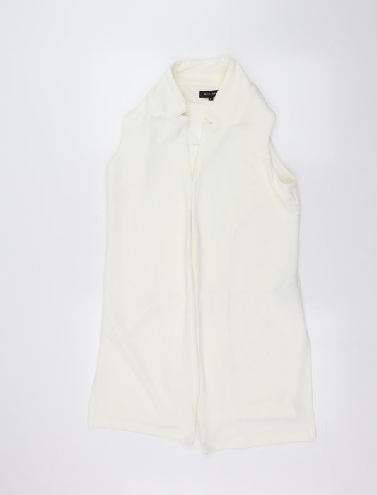 New Look Womens White   Jacket  Size 8