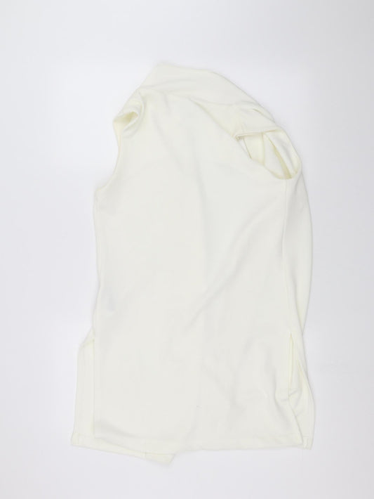 New Look Womens White   Jacket  Size 8