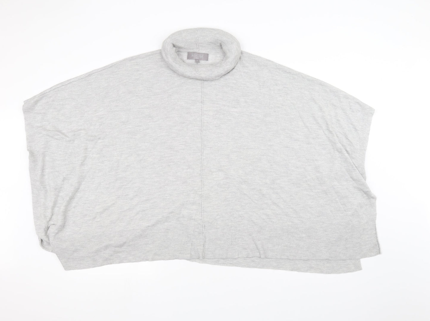 NEXT Womens Grey   Pullover Jumper Size M