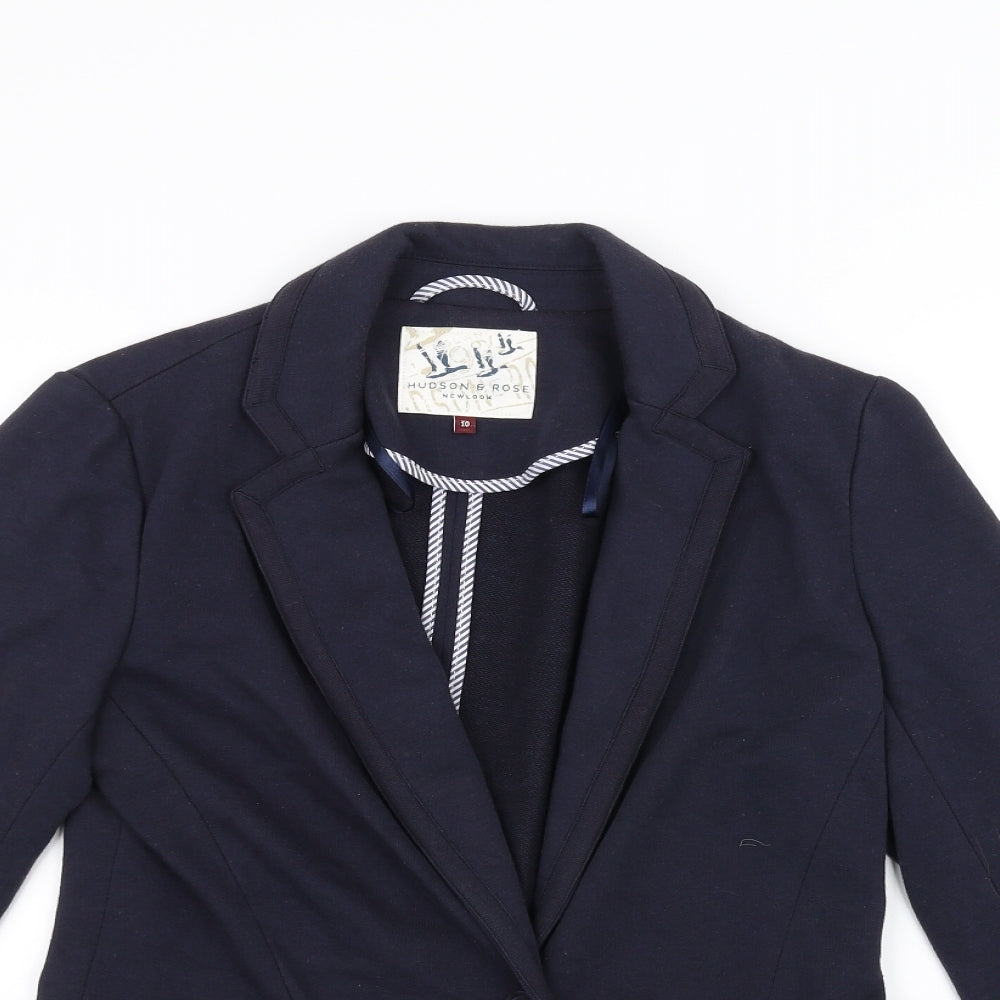 Hudson & Rose Womens Blue   Jacket  Size 10