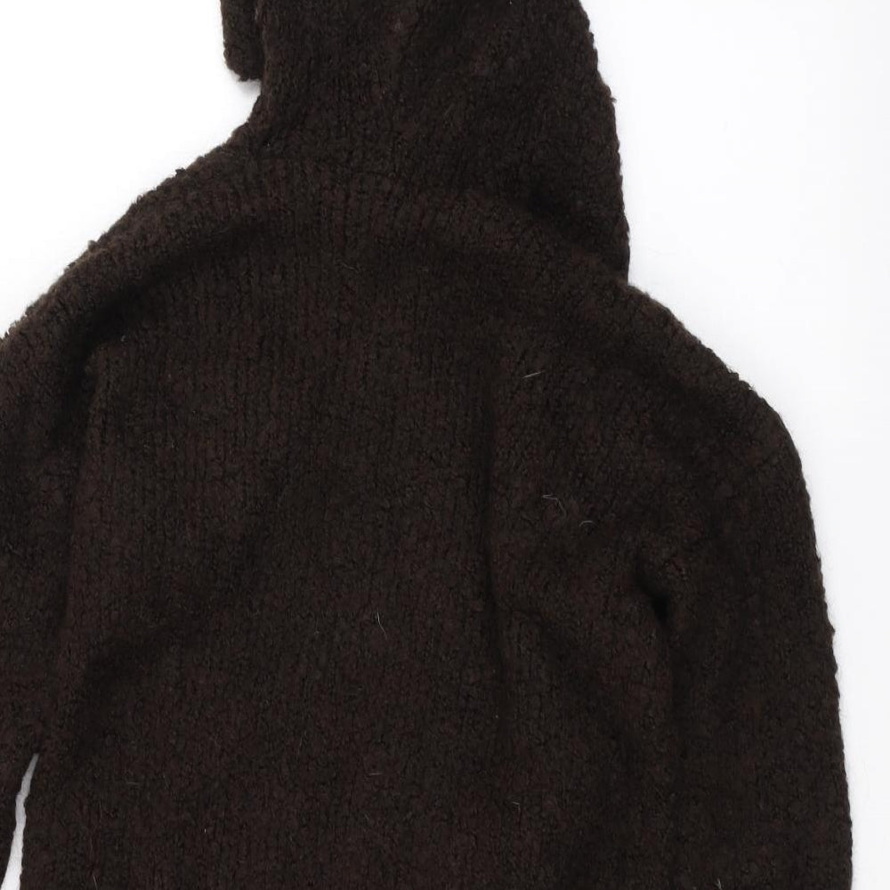 NEXT Womens Brown   Jacket Coatigan Size M