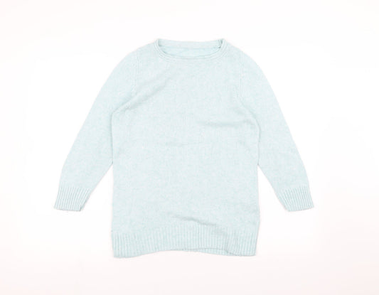 Marks and Spencer Womens Blue   Pullover Jumper Size 8