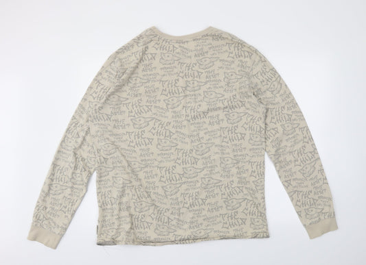 Disney Womens Beige   Pullover Jumper Size L