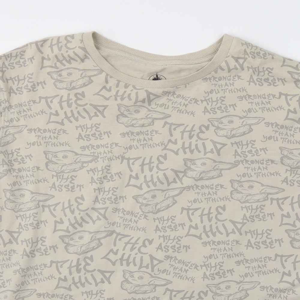 Disney Womens Beige   Pullover Jumper Size L