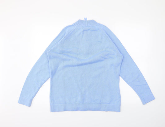 Signiture Womens Blue   Henley Jumper Size XL
