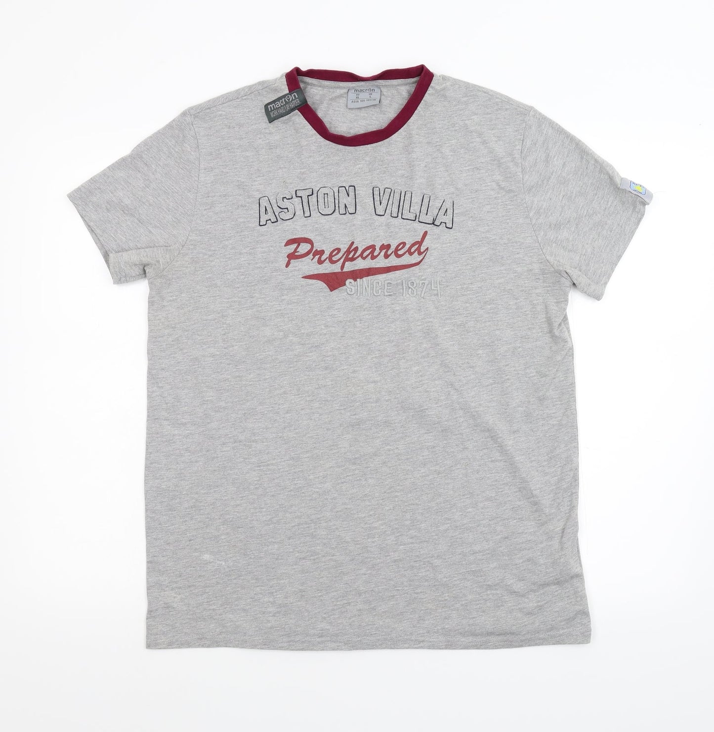 Macron Womens Grey   Basic T-Shirt Size L