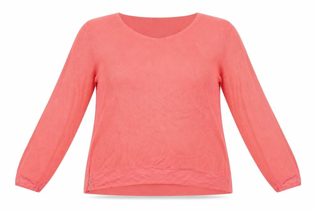 Per Una Womens Pink  Knit Pullover Jumper Size 14