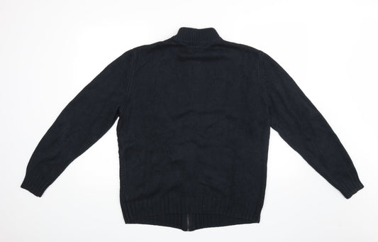 Markup Mens Beige   Full Zip Jumper Size XL