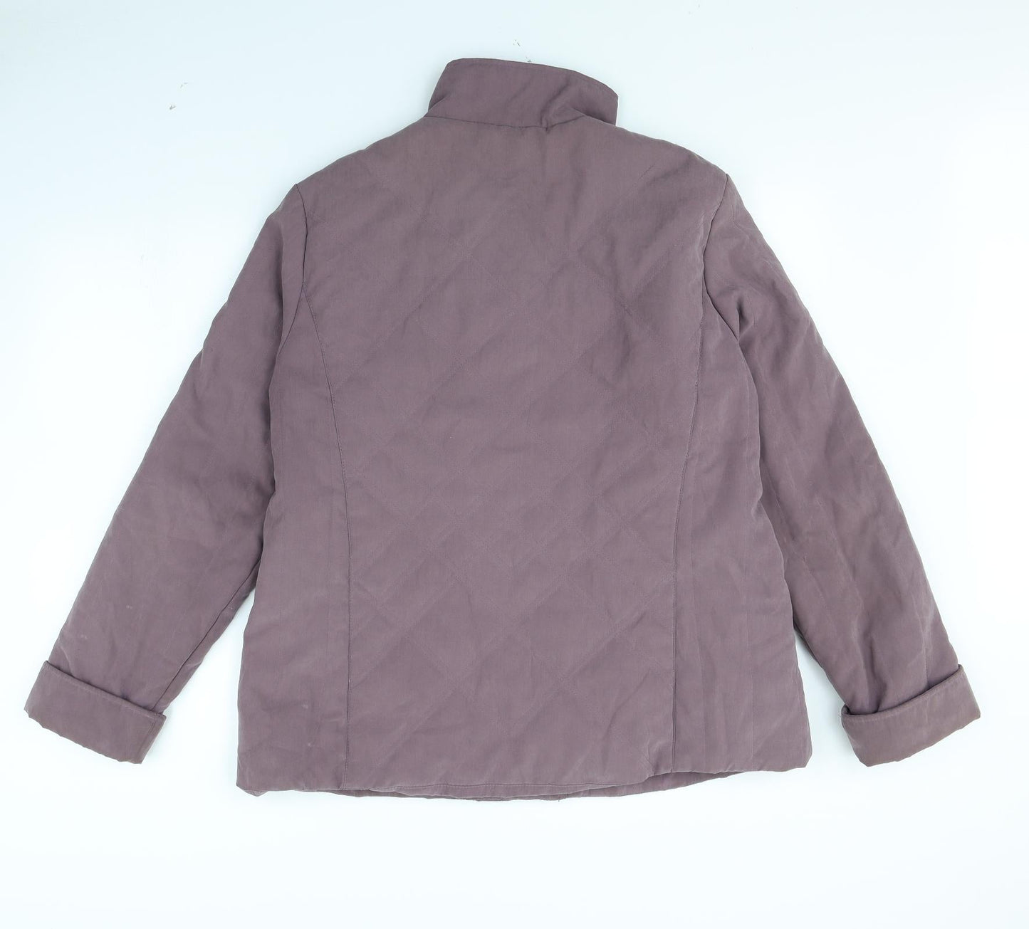 Elegance Womens Purple   Jacket Coat Size 16