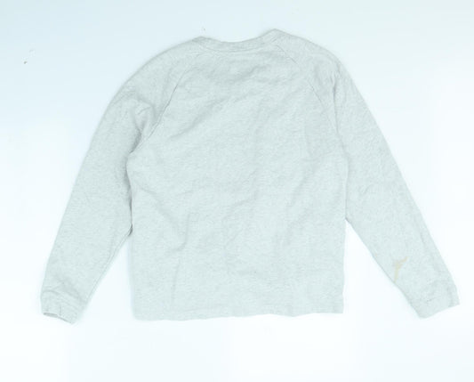 John Lewis Womens Grey   Pullover Jumper Size 10