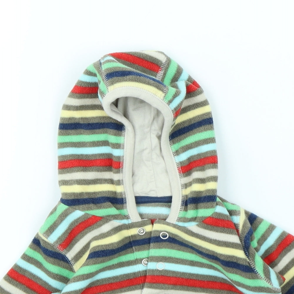 George Boys Multicoloured Striped  Jacket  Size 0-3 Months