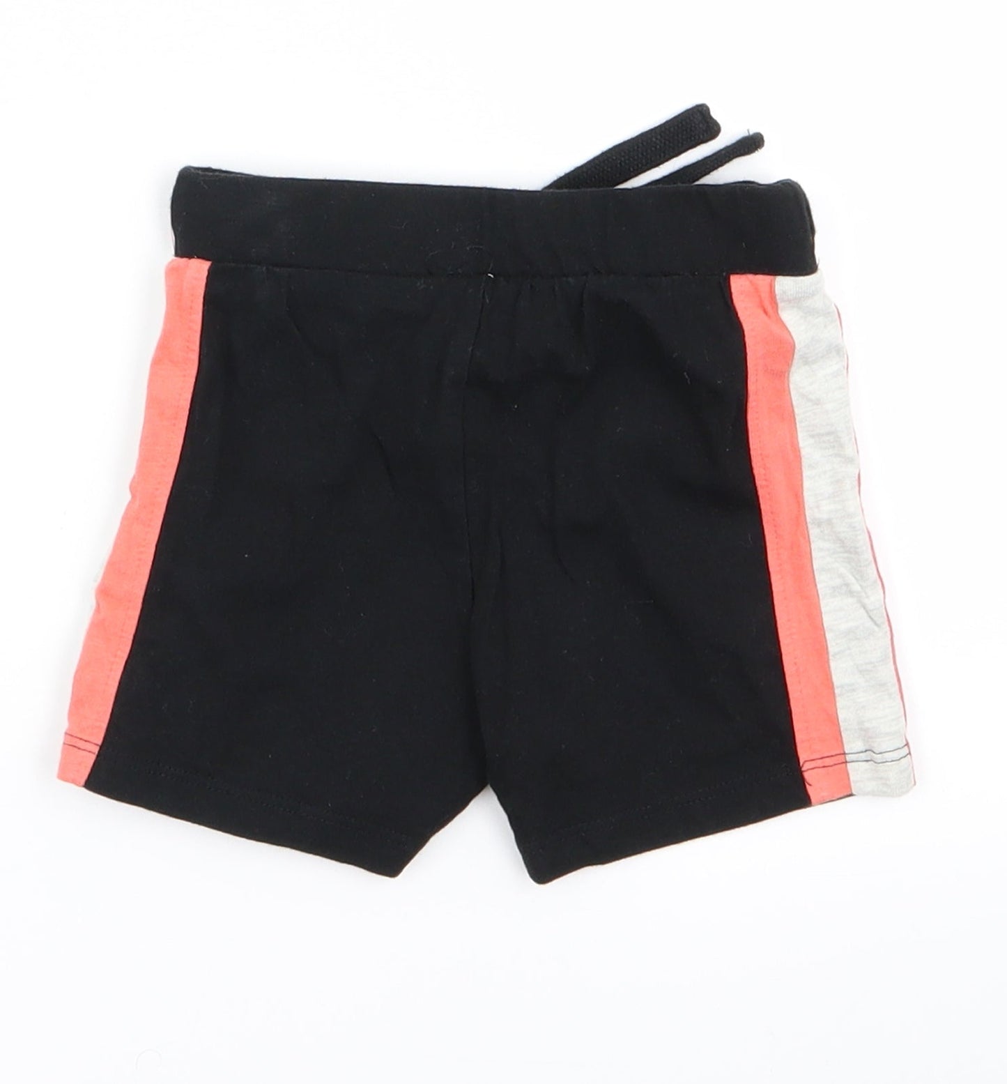 fred flo Girls Black   Sweat Shorts Size 6 Years