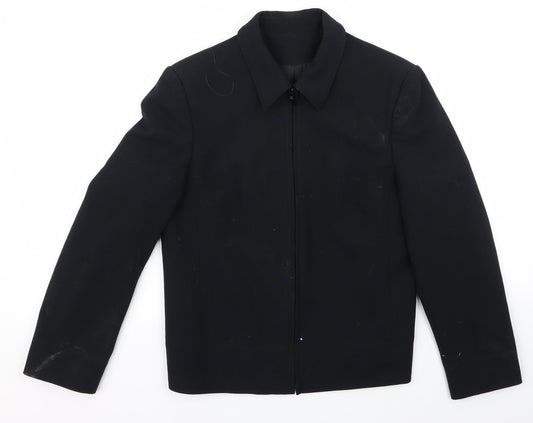 Anne Brooks Womens Black   Jacket  Size 12