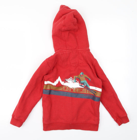 fatface Womens Red   Pullover Hoodie Size 6  - mountain