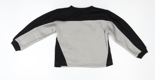Unbranded Boys Grey   Pullover Jumper Size 6 Years