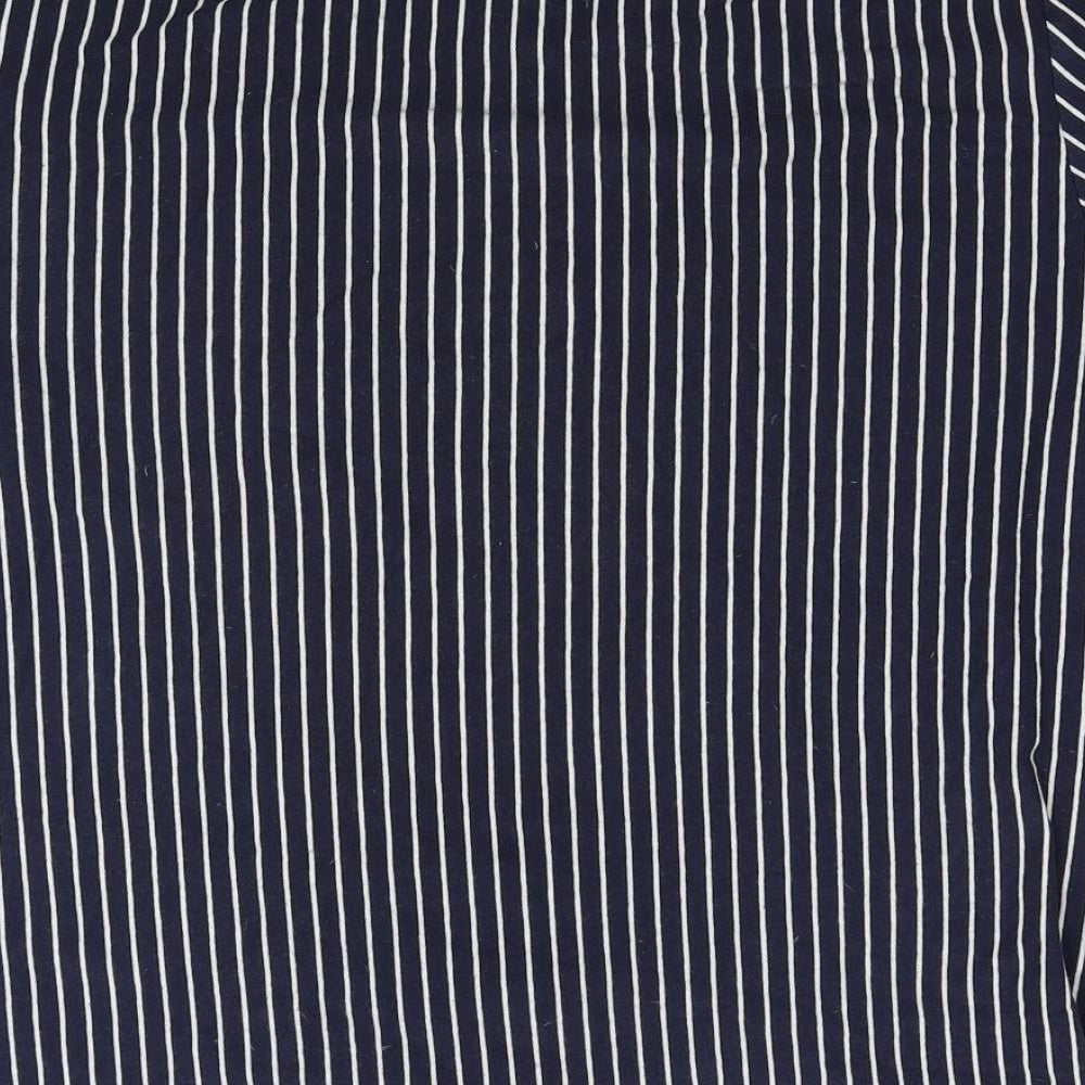 casual friday Mens Black Striped   T-Shirt Size M