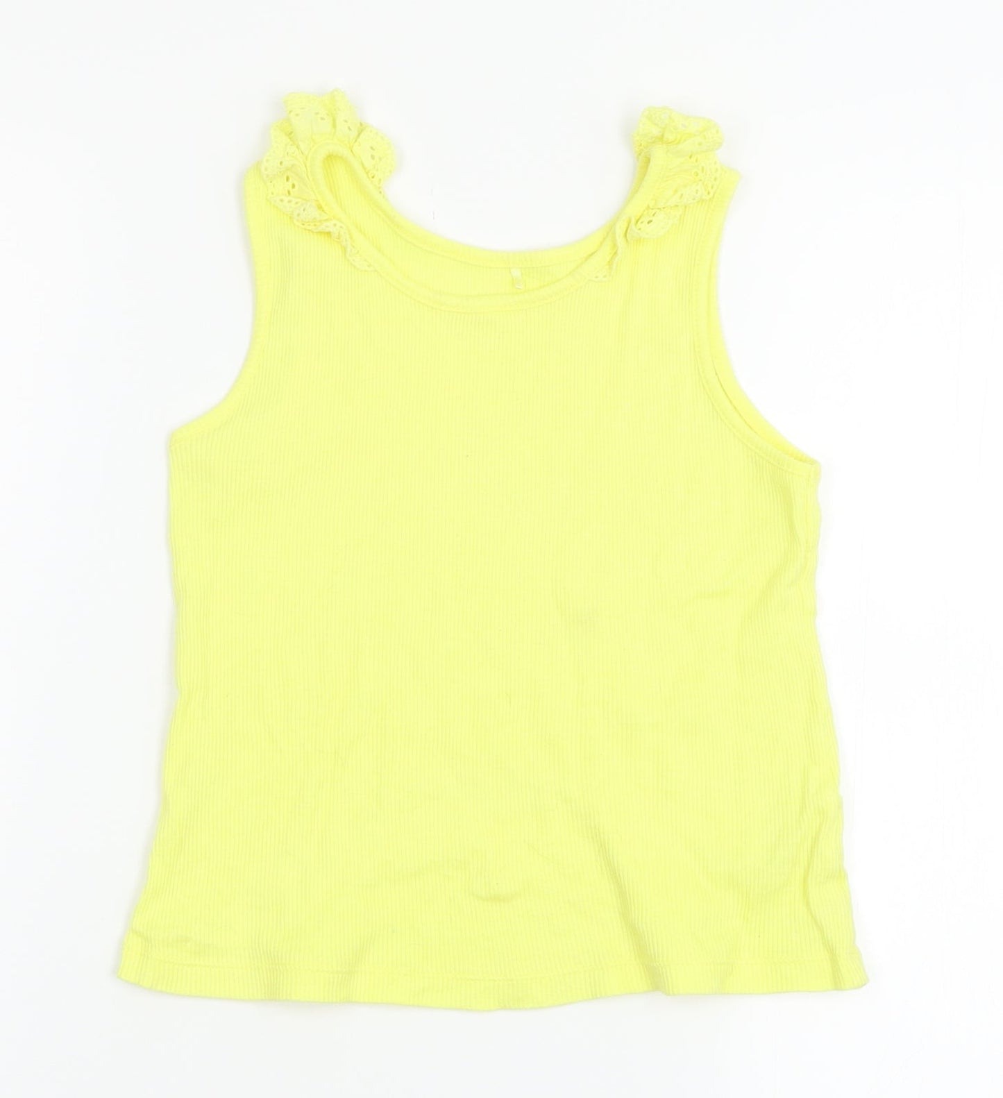 George Girls Yellow   Basic Tank Size 7-8 Years