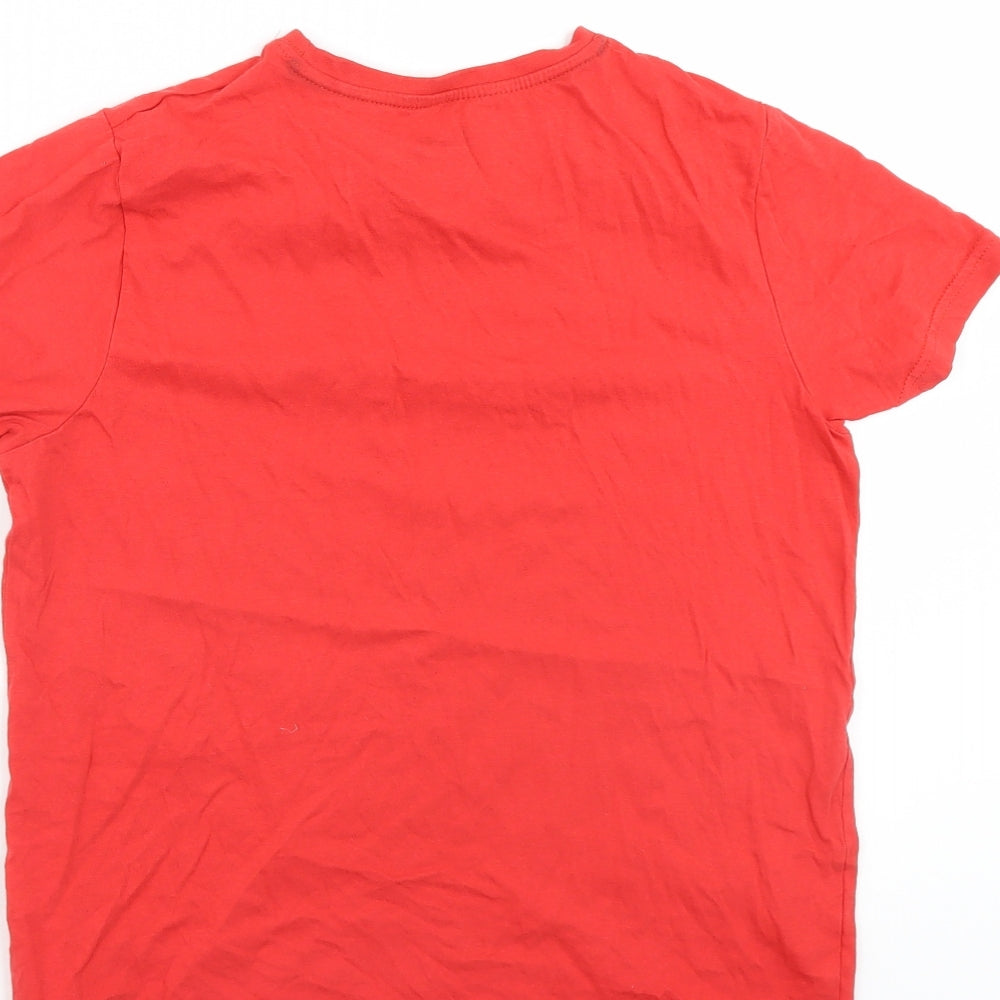 Rebel Boys Red   Basic Polo Size 12-13 Years