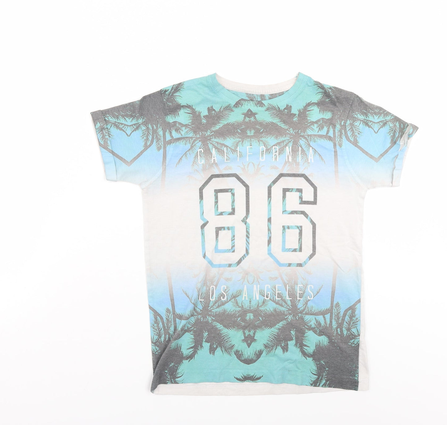Rebel Boys Multicoloured   Basic T-Shirt Size 11-12 Years