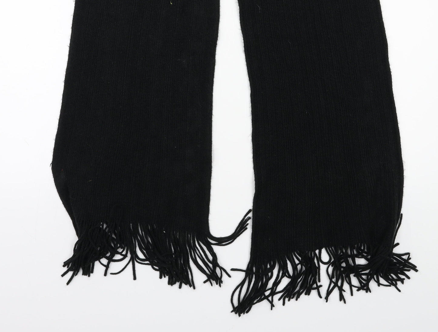 Preworn Mens Black   Scarf  One Size