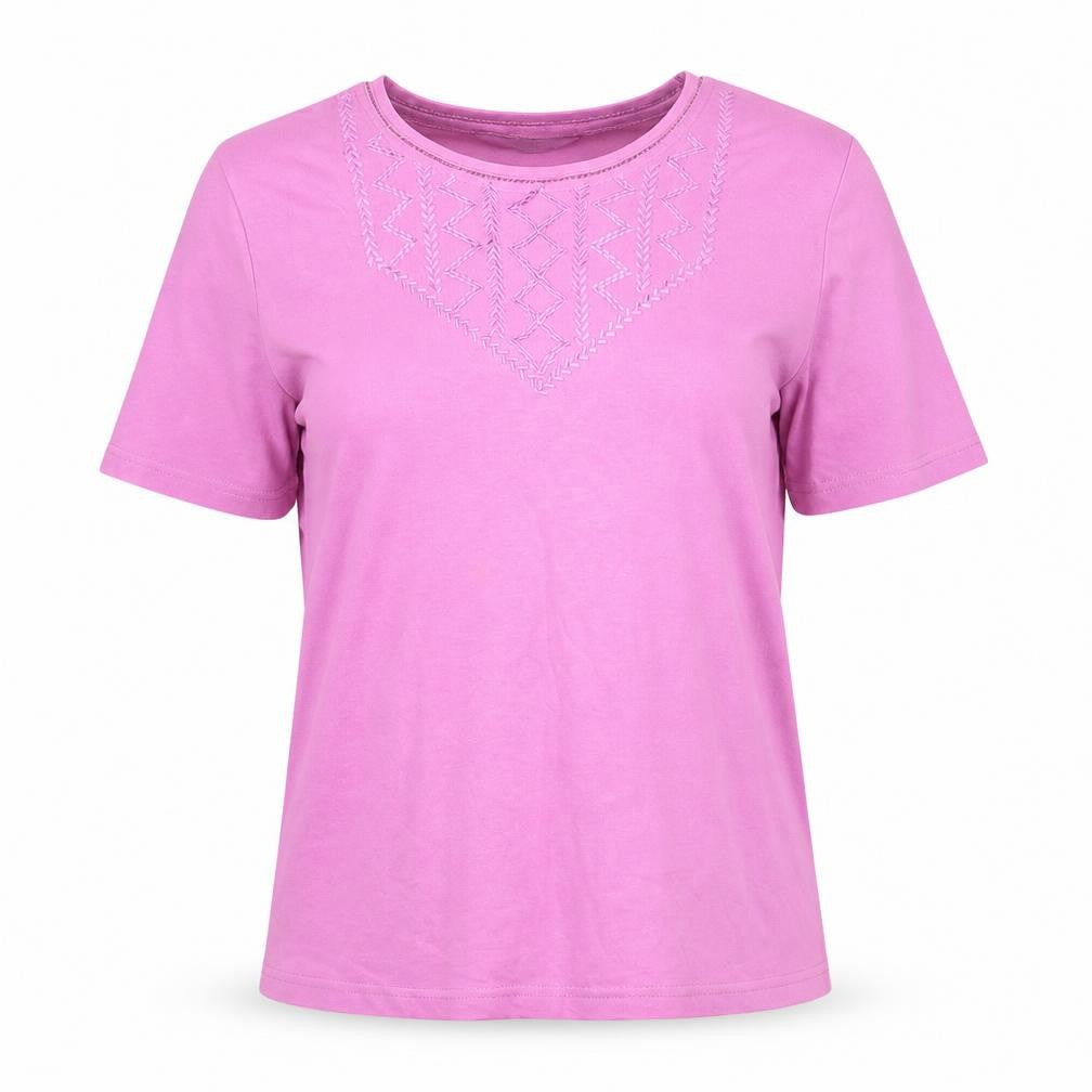 EWM Womens Orange   Basic T-Shirt Size M