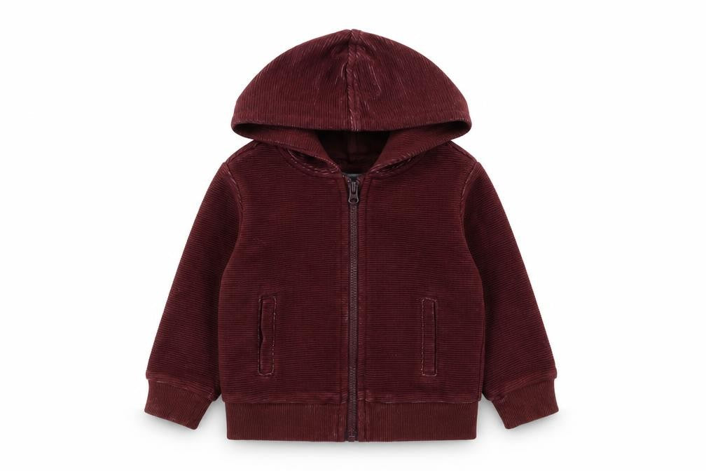 Primark Boys Brown   Full Zip Jumper Size 9-12 Months