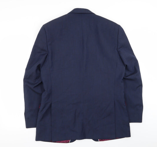 Preworn Mens Blue   Jacket Blazer Size 40