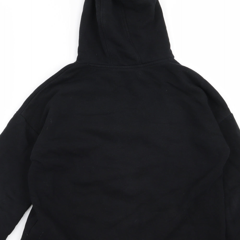 M&S Girls Black   Pullover Jumper Size 11-12 Years  - sequin