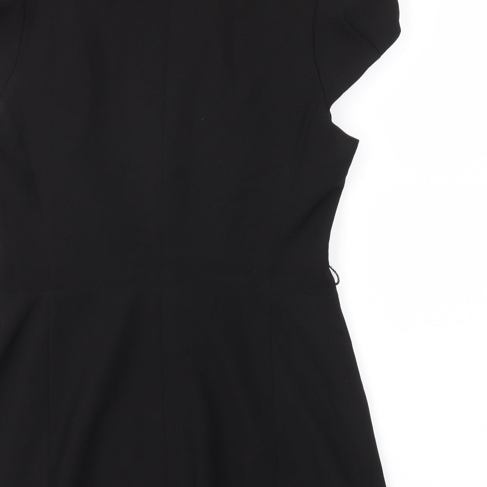 Papaya Womens Black   Jacket Blazer Size 14