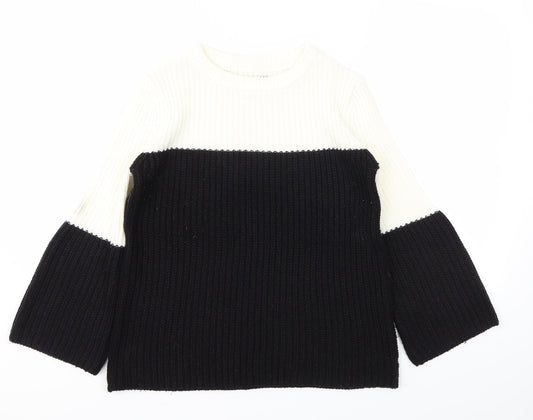Papaya Womens Black   Pullover Jumper Size S