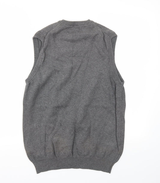 M&S Mens Grey   Pullover Sweatshirt Size S