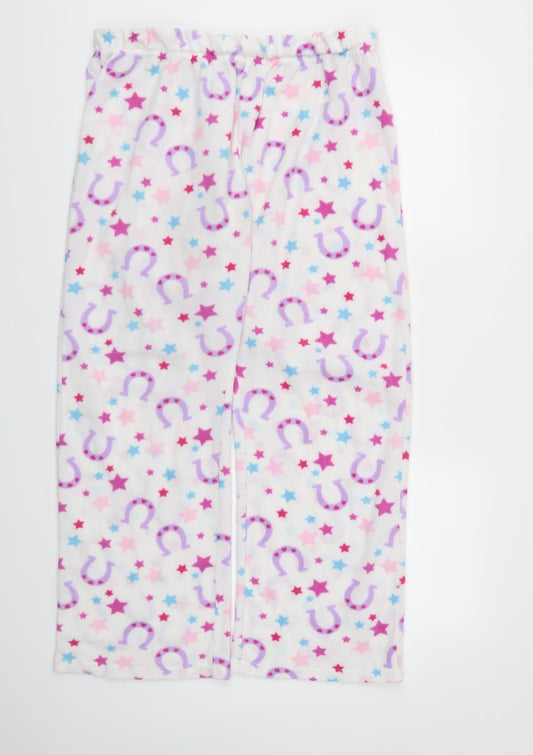 Preworn Womens Multicoloured Animal Print  Jogger Trousers Size L L27 in - Stretch waistband