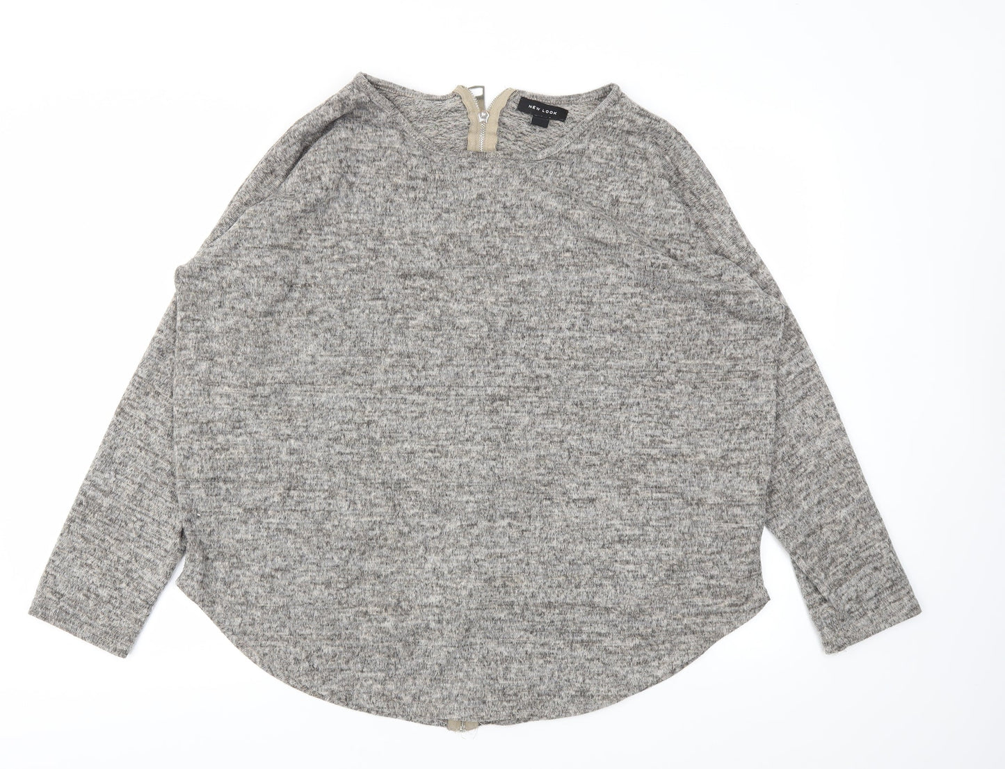 New Look Womens Grey   Pullover Jumper Size L