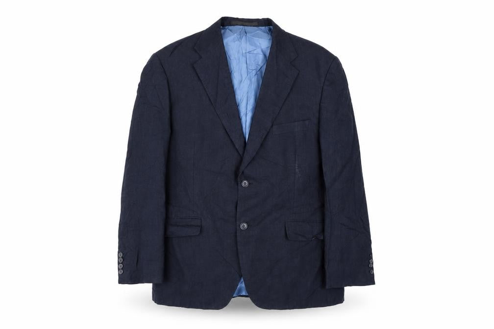 M&S Mens Blue   Jacket Blazer Size 42